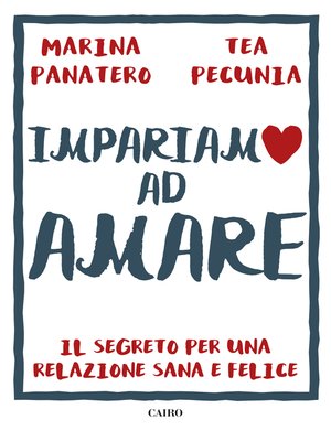 cover image of Impariamo ad amare